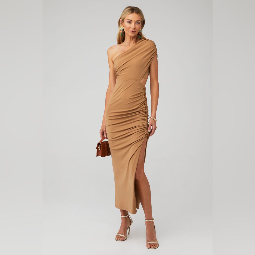 Significant Other Ailie Dress In Chestnut Size Us 4